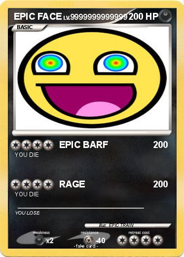 Pokemon EPIC FACE