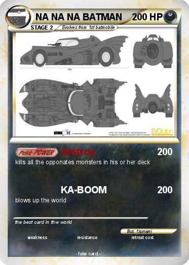 Pokemon NA NA NA BATMAN