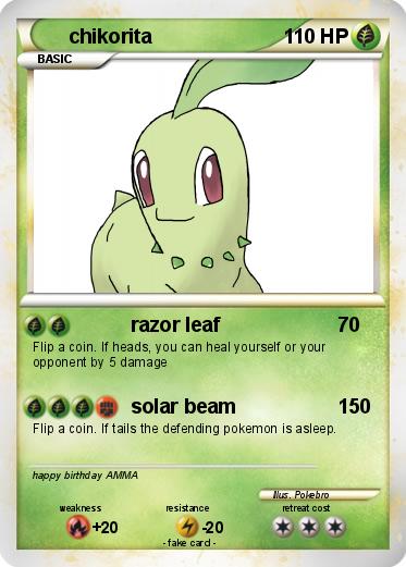 Pokemon chikorita