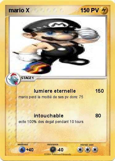 Pokemon mario X
