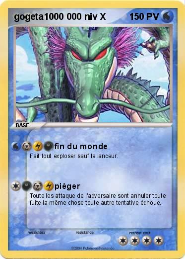 Pokemon gogeta1000 000 niv X
