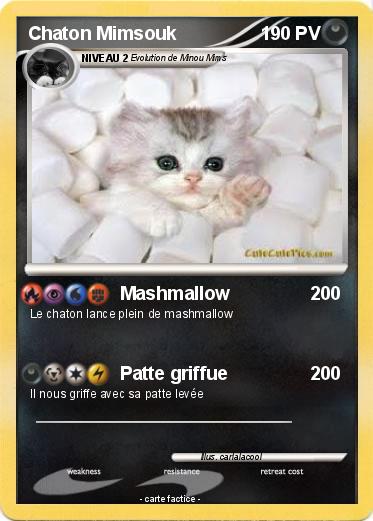 Pokemon Chaton Mimsouk