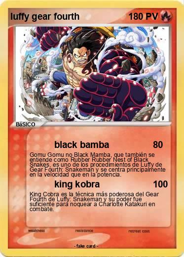 Pokemon luffy gear fourth