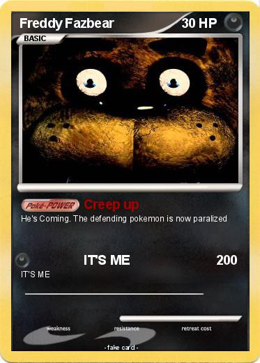 Pokemon Freddy Fazbear