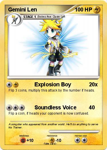 Pokemon Gemini Len