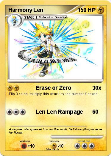 Pokemon Harmony Len