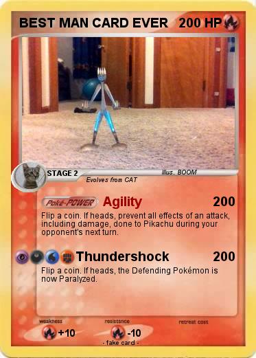Pokemon BEST MAN CARD EVER