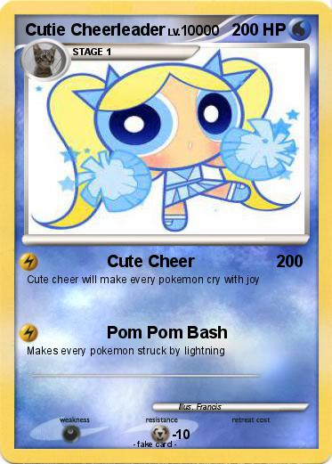 Pokemon Cutie Cheerleader