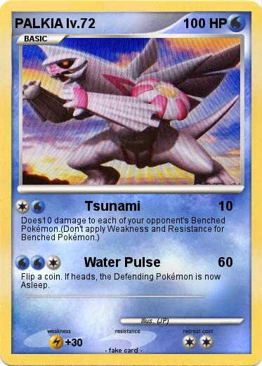 Pokemon PALKIA lv.72