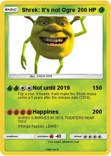 Pokemon Shrek: It's not Ogre