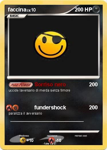 Pokemon faccina