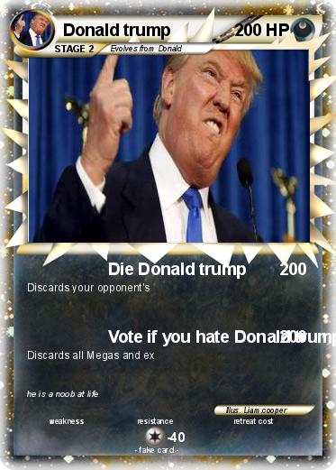 Pokemon Donald trump