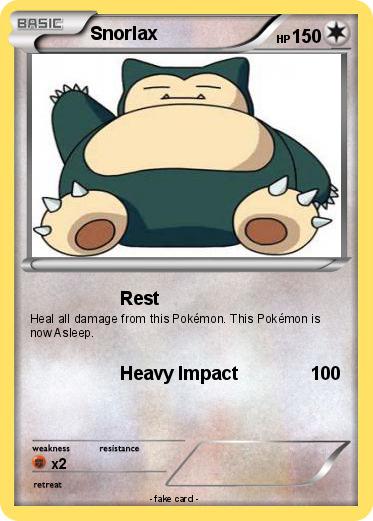 Pokemon Snorlax