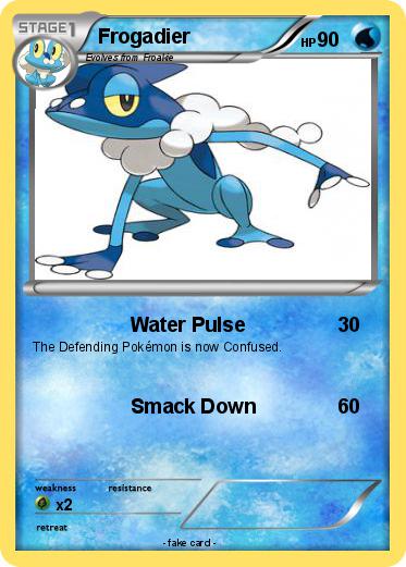 Pokemon Frogadier