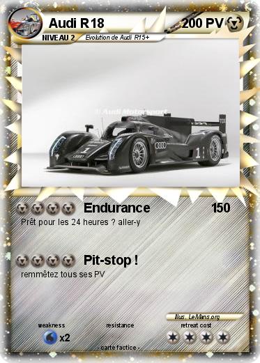 Pokemon Audi R18