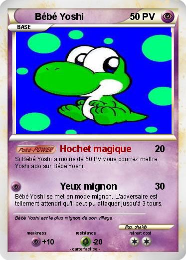 Pokemon Bébé Yoshi