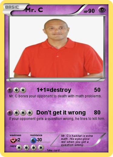 Pokemon Mr. C