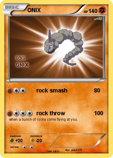 Pokemon ONIX