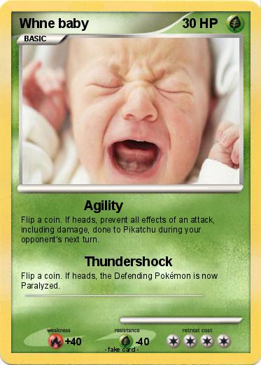 Pokemon Whne baby