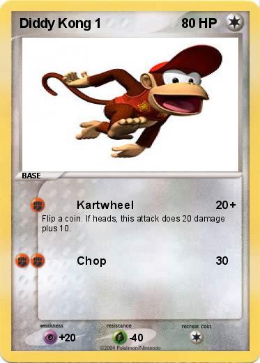 Pokemon Diddy Kong 1