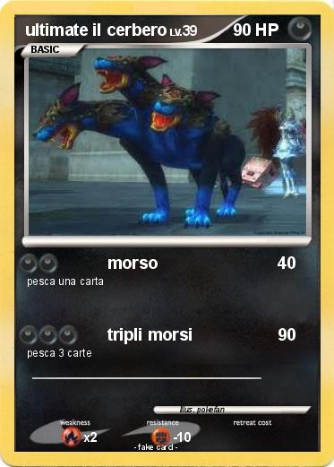 Pokemon ultimate il cerbero