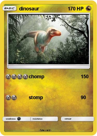 Pokemon dinosaur