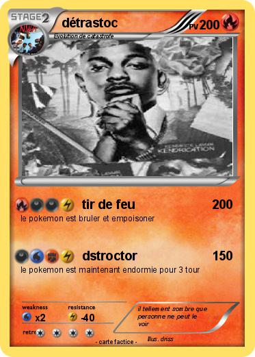 Pokemon détrastoc