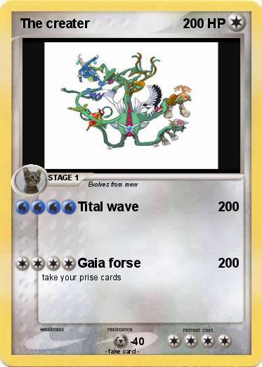Pokemon The creater