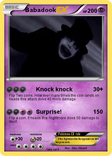 Pokemon Babadook