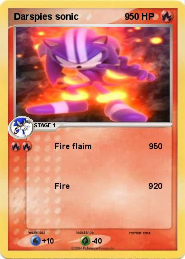 Pokemon Darspies sonic                  9