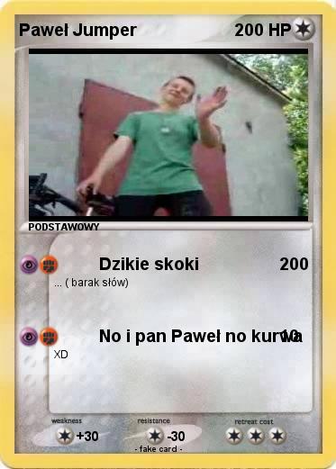 Pokemon Paweł Jumper