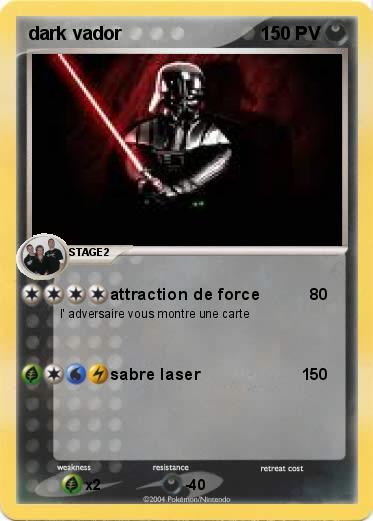 Pokemon dark vador                                                 