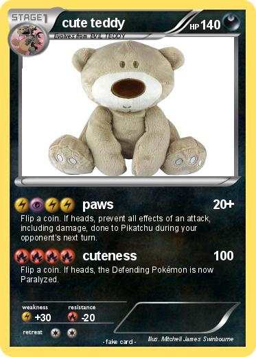 Pokemon cute teddy
