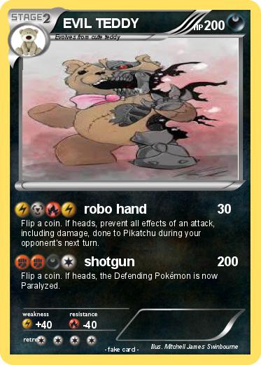Pokemon EVIL TEDDY