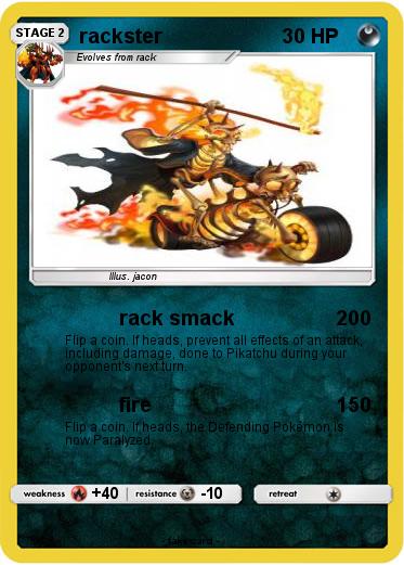 Pokemon rackster