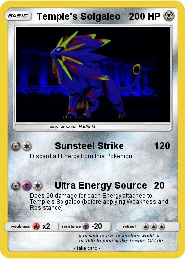 Pokemon Temple's Solgaleo