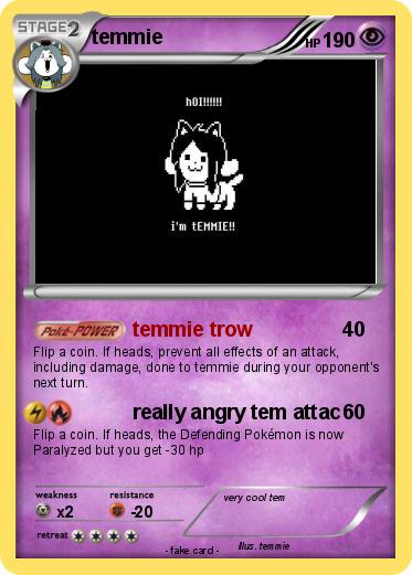Pokemon temmie