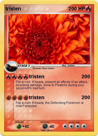 Pokemon tristen