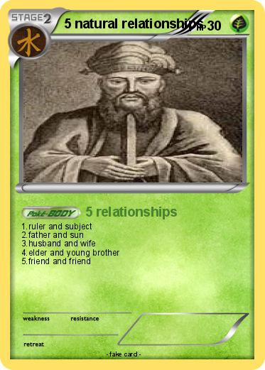 Pokemon 5 natural relationships