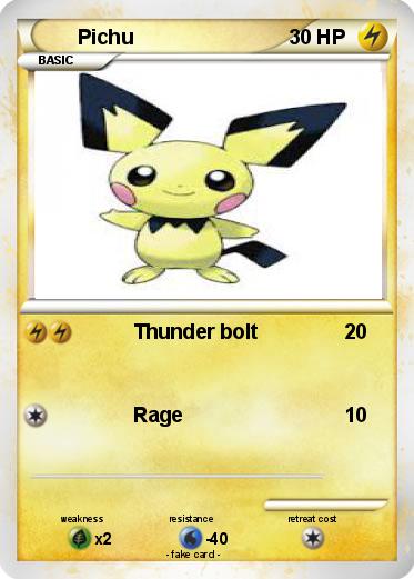 Pokemon Pichu