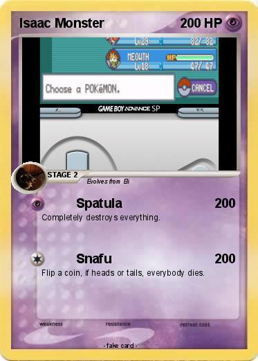 Pokemon Isaac Monster