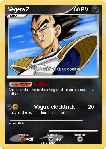 Pokemon Vegeta Z.