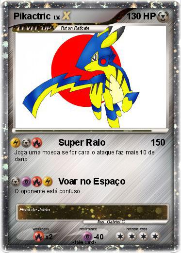 Pokemon Pikactric