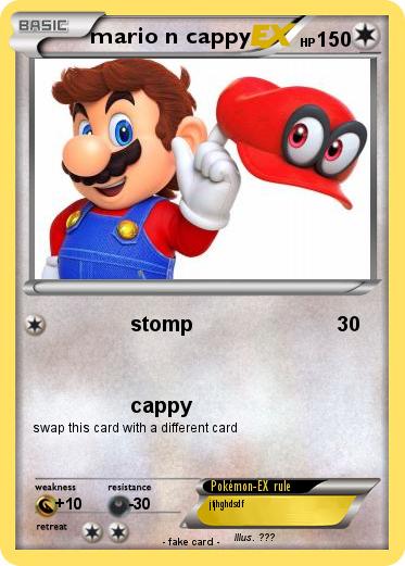 Pokemon mario n cappy
