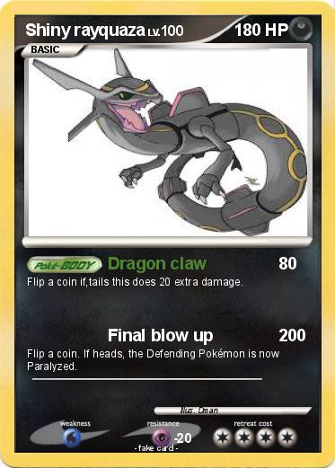 Pokemon Shiny rayquaza