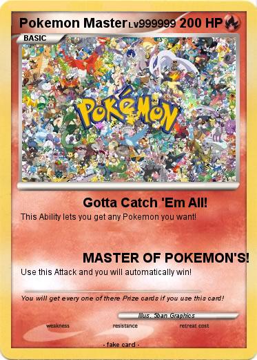 Pokemon Pokemon Master