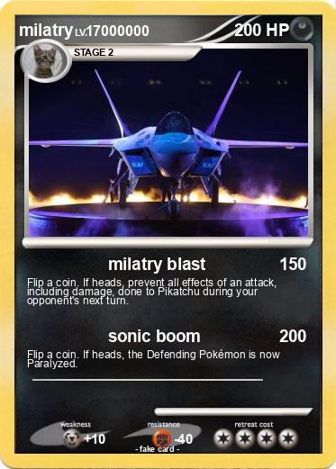 Pokemon milatry