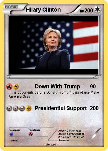 Pokemon Hilary Clinton