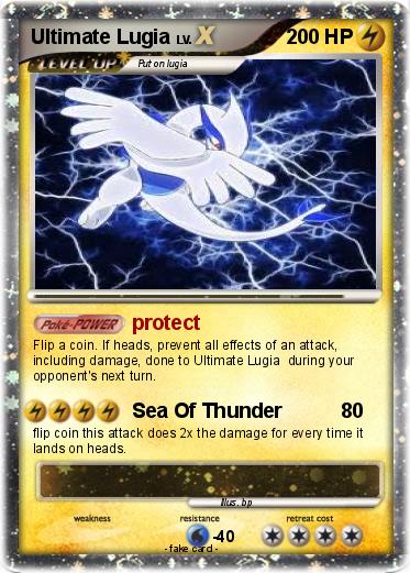 Pokemon Ultimate Lugia