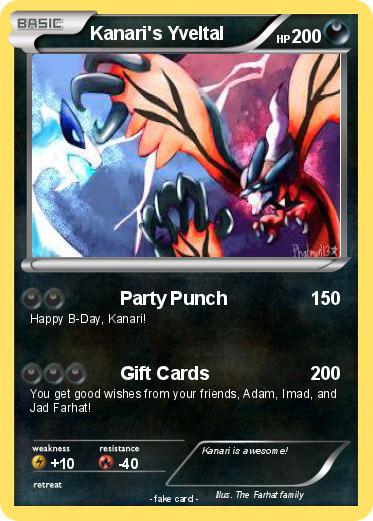 Pokemon Kanari's Yveltal